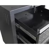 Hilka Garage Pro+ 24 Gauge Steel 11 Piece Cabinet Set