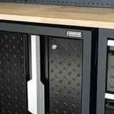 Hilka Garage Pro+ 24 Gauge Steel 11 Piece Cabinet Set