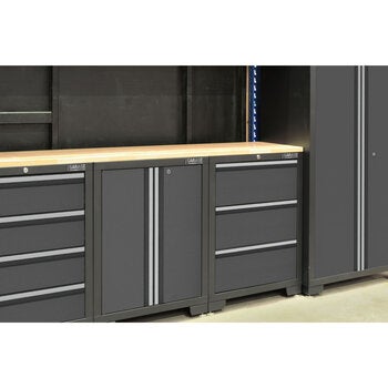 Hilka 24 Gauge Steel 9 Piece Cabinet Set
