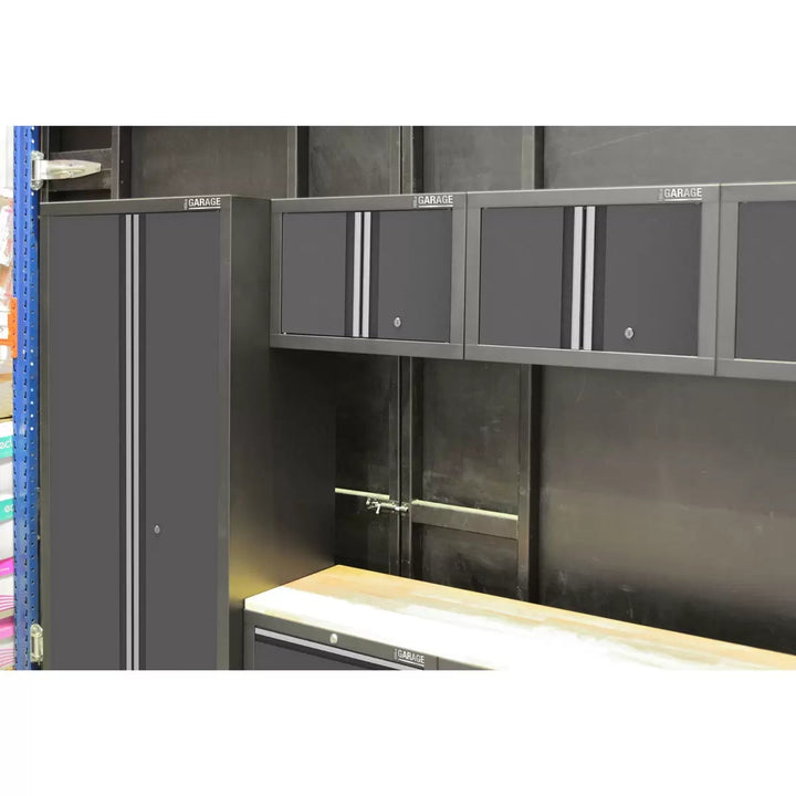 Hilka 24 Gauge Steel 9 Piece Cabinet Set