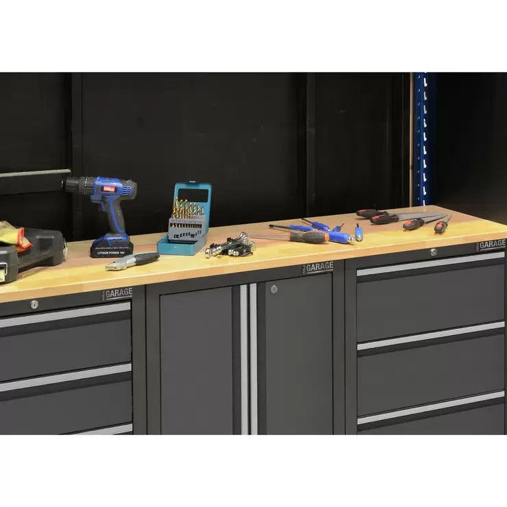 Hilka 24 Gauge Steel 9 Piece Cabinet Set