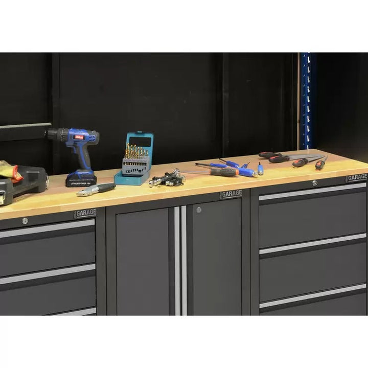 Hilka 24 Gauge Steel 9 Piece Cabinet Set