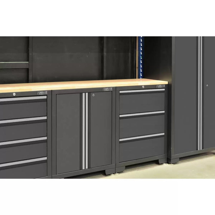 Hilka 24 Gauge Steel 9 Piece Cabinet Set