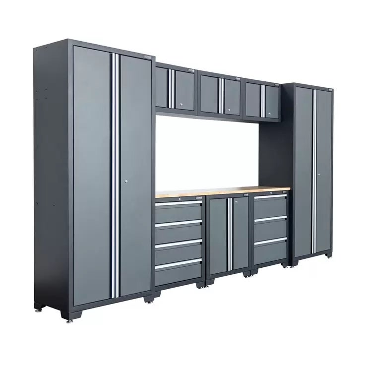 Hilka 24 Gauge Steel 9 Piece Cabinet Set