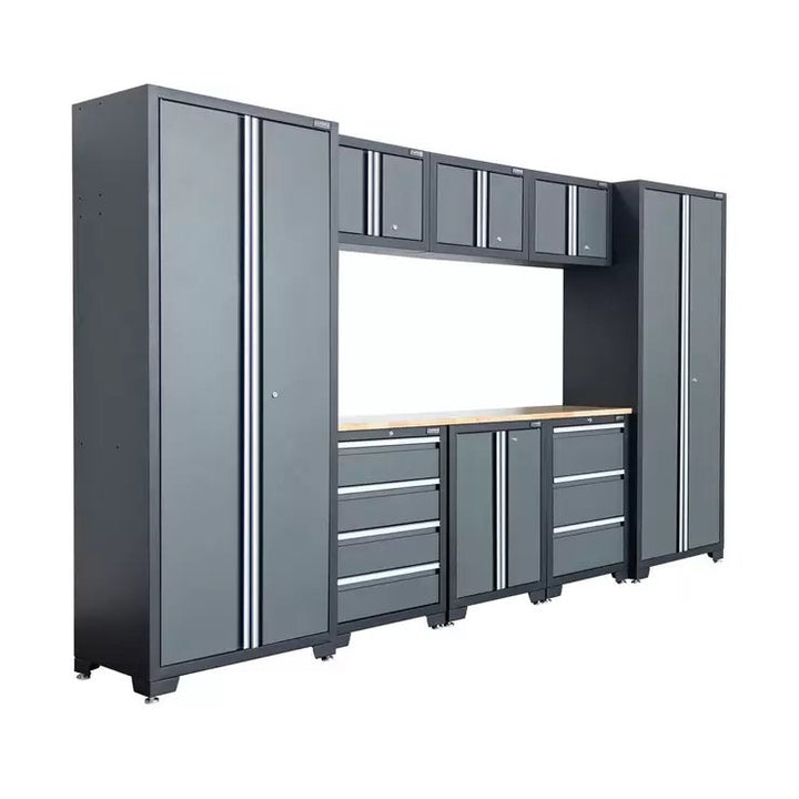 Hilka 24 Gauge Steel 9 Piece Cabinet Set