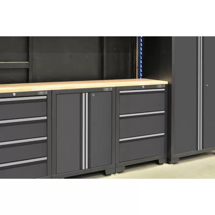 Hilka 24 Gauge Steel 9 Piece Cabinet Set