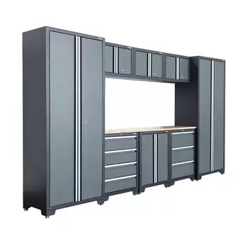 Hilka 24 Gauge Steel 9 Piece Cabinet Set