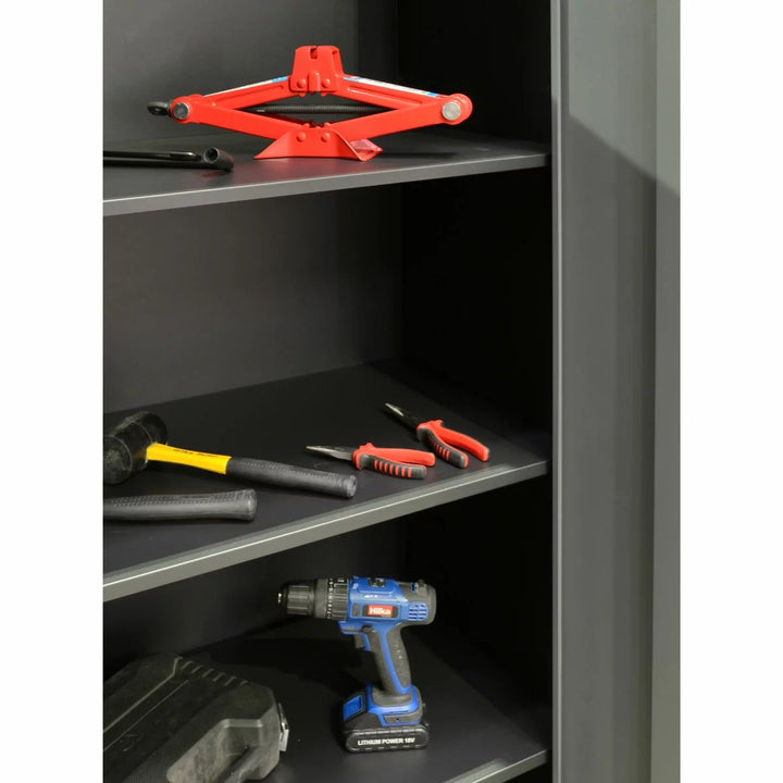 Hilka Garage Bundle 16 piece Corner &amp; Cabinet Storage Set