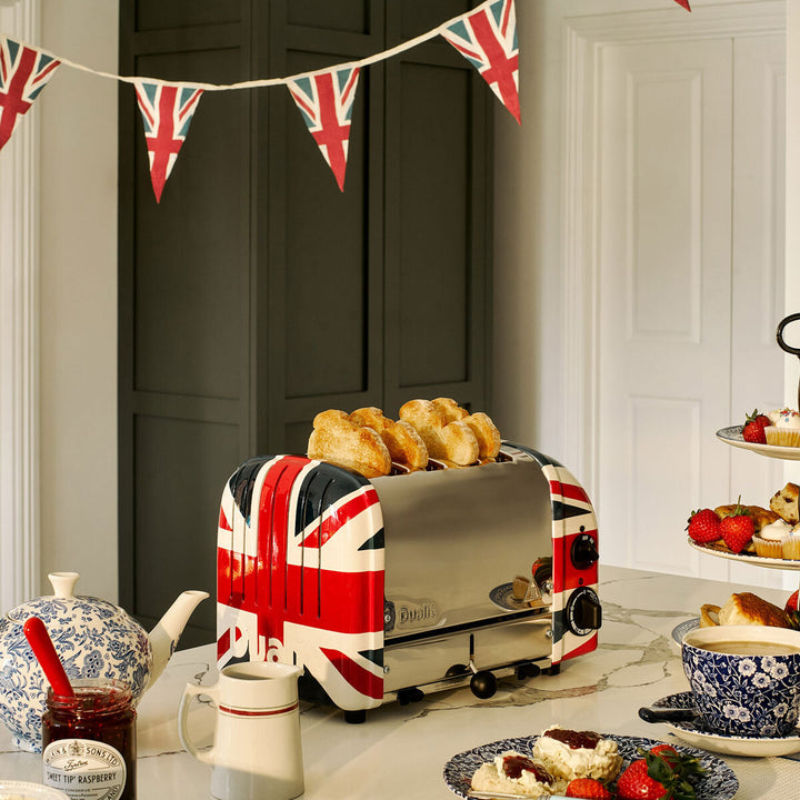 Dualit Union Jack Classic 4 Slot Toaster, 40555