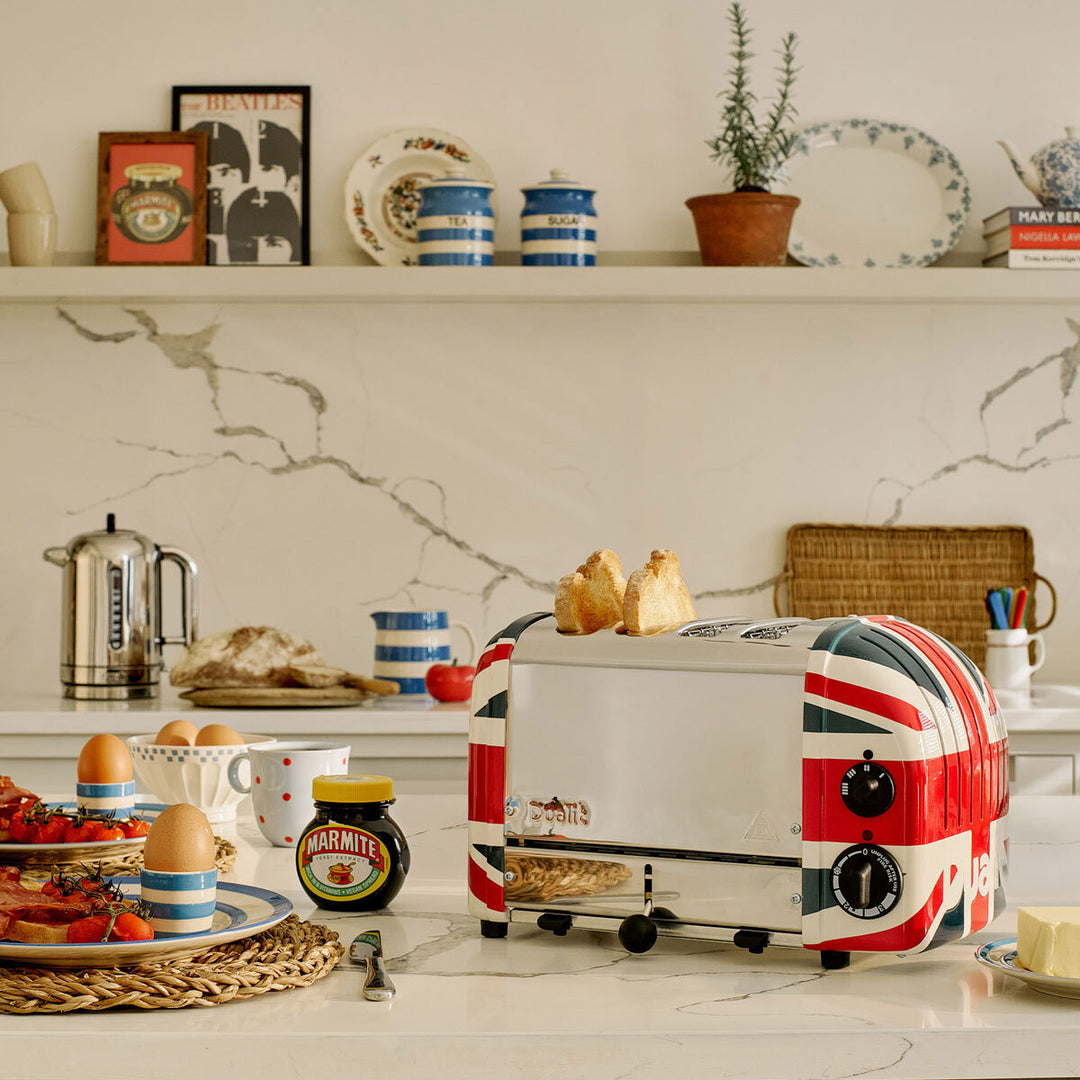 Dualit Union Jack Classic 4 Slot Toaster, 40555
