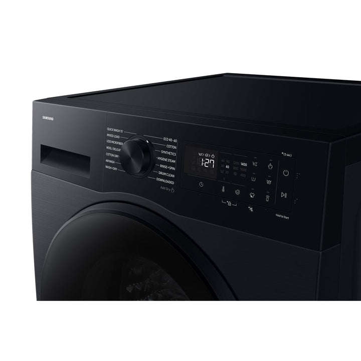 Samsung WD11DG5B15BBEU 11/6kg Washer Dryer, E Rated in Black