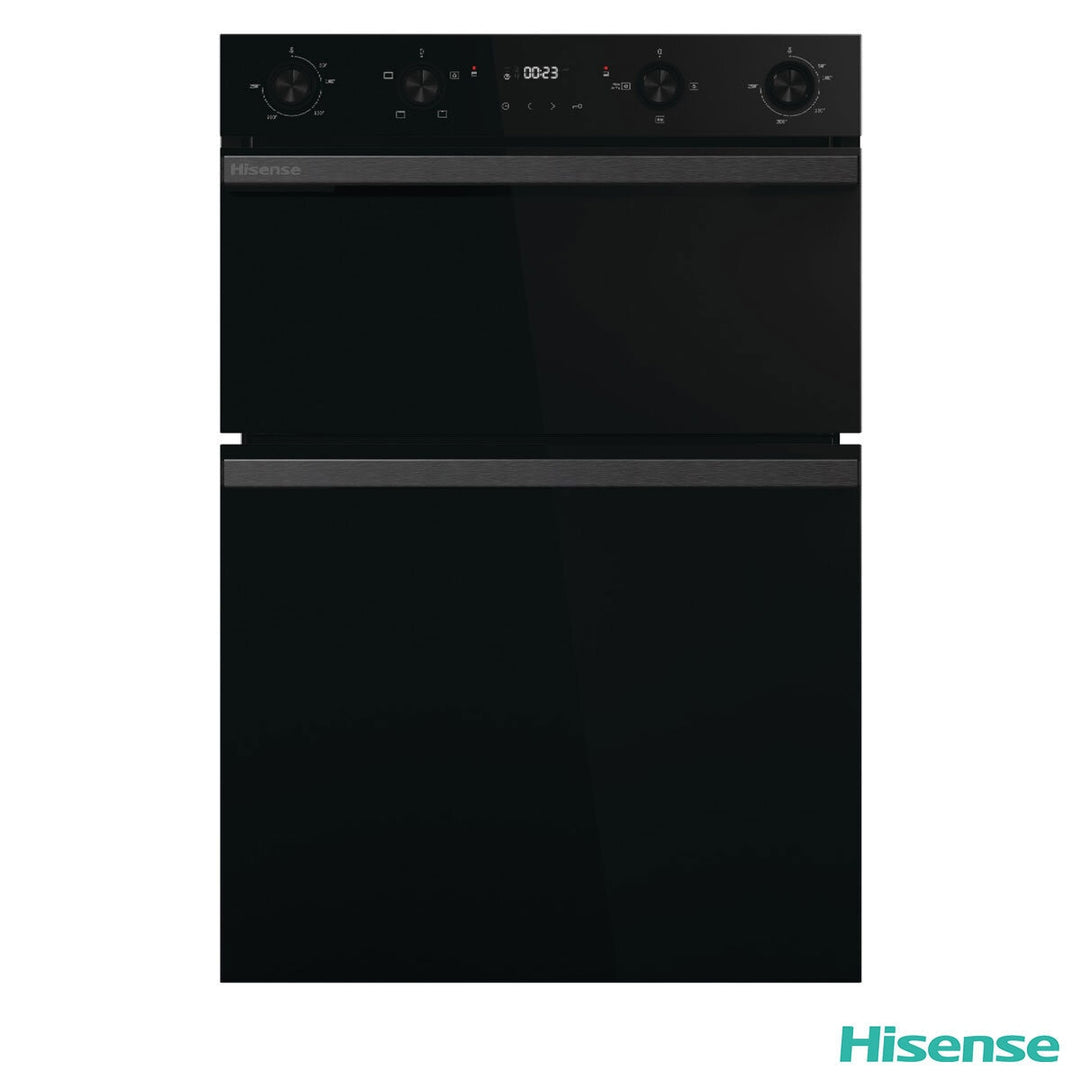Hisense Hi6 BID914221CDBG Electric Built-in Double Oven, A Rated in Black