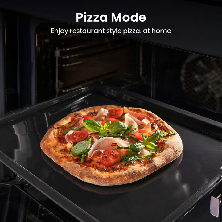 Hisense Hi6 BlackLine BIM45342ADBGUK Built-In Electric Single Oven with Microwave, in Black