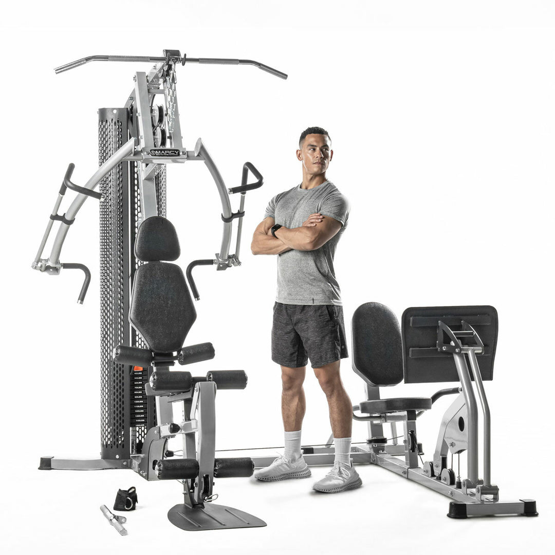Marcy MWM-8307LP 68kg Stack Deluxe Gym with Leg Press