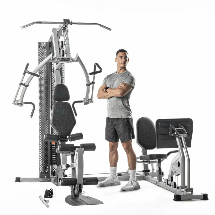 Marcy MWM-8307LP 68kg Stack Deluxe Gym with Leg Press