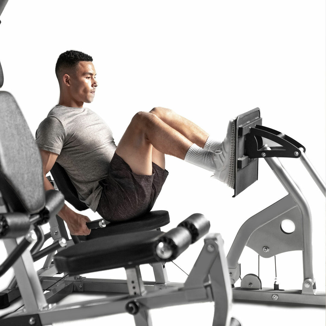 Marcy MWM-8307LP 68kg Stack Deluxe Gym with Leg Press