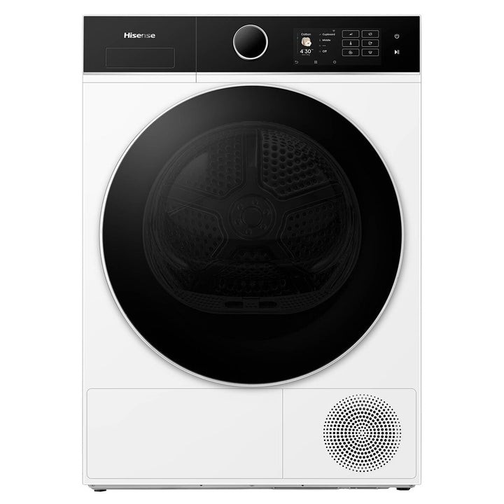 Hisense KitchenFit 5i Series DH5i104BWAB, 10kg Heat Pump Dryer, A+++ Rated in White