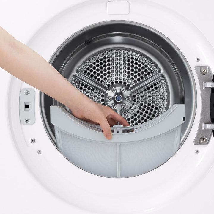 LG RHX7010TWB, 10kg Heat Pump Tumble Dryer, A+++ Rated in White