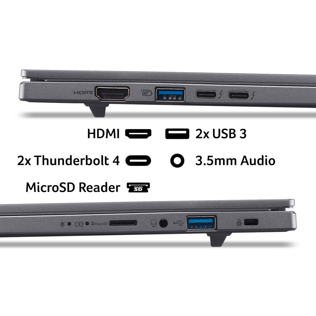 Acer Aspire 16 AI, Copilot+ PC, AMD Ryzen AI 5, 16GB RAM, 512GB SSD, 16 Inch OLED Laptop, NX.JP0EK.001