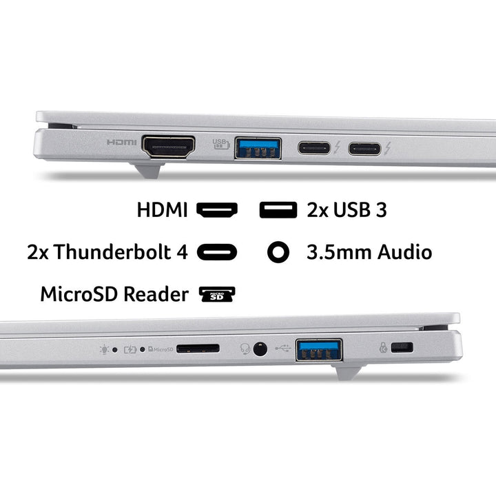 Acer Aspire 14 AI, Copilot+ PC, AMD Ryzen AI 5, 16GB RAM, 512GB SSD, 14 Inch OLED Laptop, NX.JNZEK.001