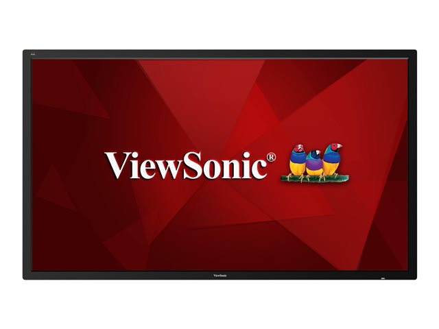 TieDex UK ViewSonic CDE8630 CDE30 Series - 86" LED-backlit LCD display - 4K - for digital signage