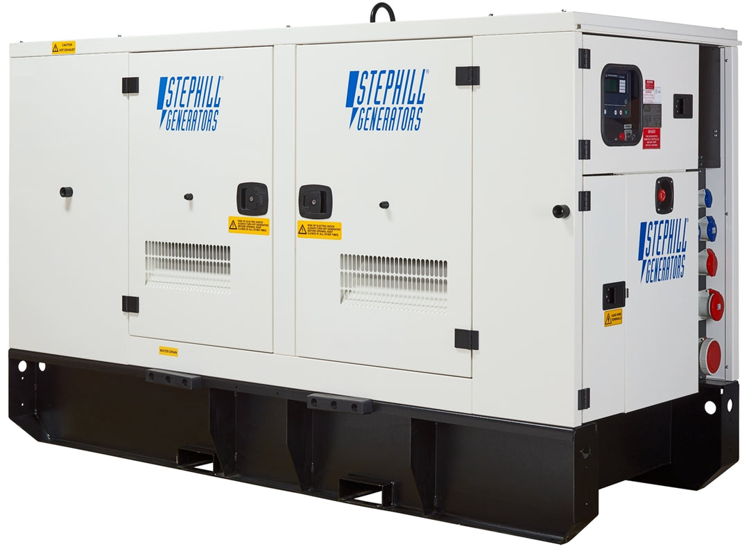 STEPHILL GENERATOR LOW NOICE SSDP115  115.0kVA / 92.0kW Turbo charged water cooled 4 cylinder Made in UK