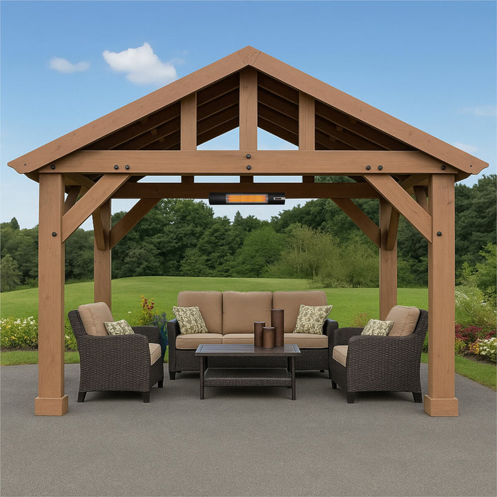 Veito Space S2500 Carbon Infrared Heater - Black