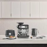 Sage Barista Touch Impress Coffee Machine With Cold Extraction in Black Stainless Steel, SES882BST4GUK1