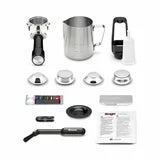 Sage Barista Touch Impress Coffee Machine With Cold Extraction in Black Stainless Steel, SES882BST4GUK1