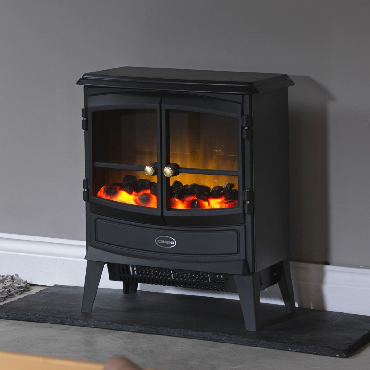 Dimplex Springborne Optiflame Electric Freestanding Stove, 2kW – TieDex
