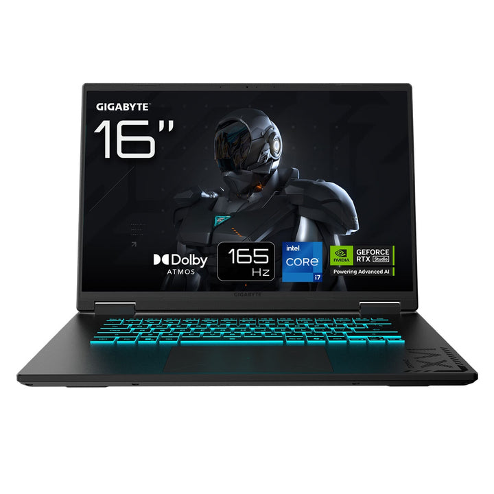 Gigabyte A16, Intel Core i7, 16GB RAM, 1TB SSD, NVIDIA GeForce RTX 5060, 16 inch Gaming Laptop, CVHI3UK894SH