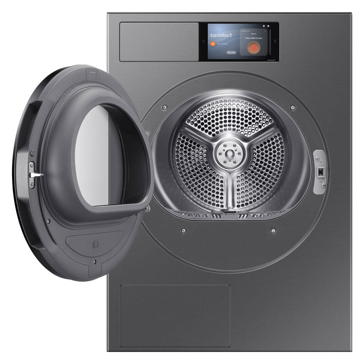 Samsung DV90F09F4SU1 9kg Heat Pump Dryer, A+++ Rated in Dark Steel