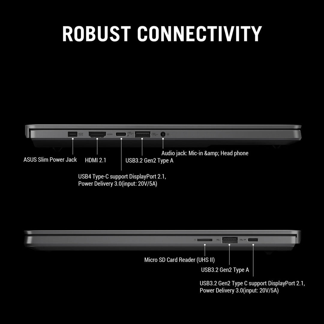 ASUS ROG Zephyrus, AMD Ryzen AI 9, 32GB RAM, 2TB SSD, NVIDIA GeForce RTX 5070 Ti, 14 Inch OLED Gaming Laptop, GA403WR-QS088W
