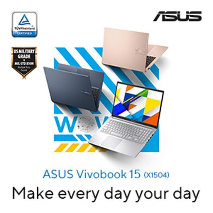 ASUS Vivobook, Intel Core 7, 16GB RAM, 1TB SSD, 15.6 Inch Laptop, X1504VA-BQ3782W