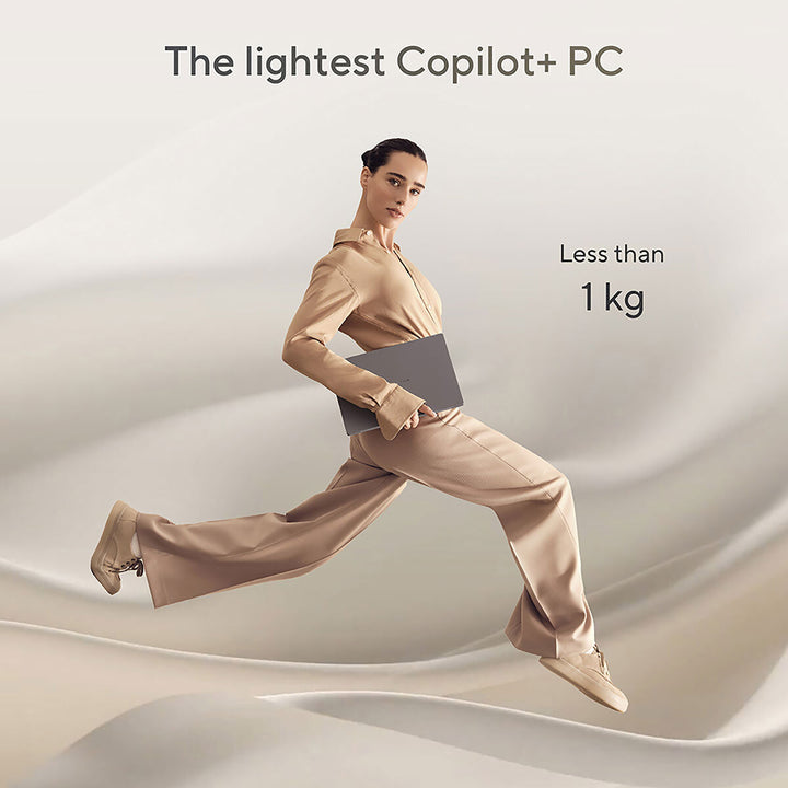 ASUS Zenbook A14 Copilot+ PC, Snapdragon X, 16GB RAM, 1TB SSD, 14 Inch OLED Laptop, UX3407QA-QD244W