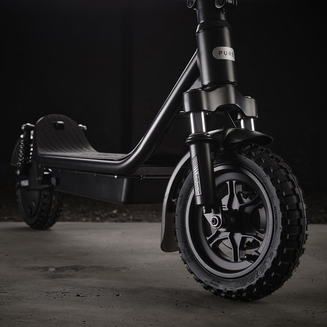 Pure Air5 Pro+ Suspension Electric Scooter In Black