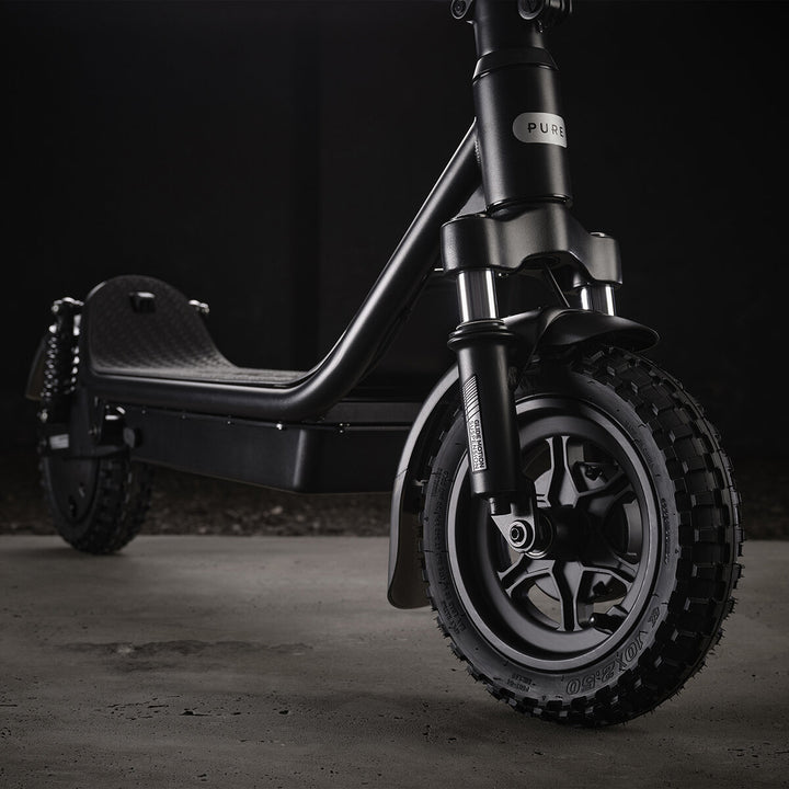 Pure Air5 Pro+ Suspension Electric Scooter In Black