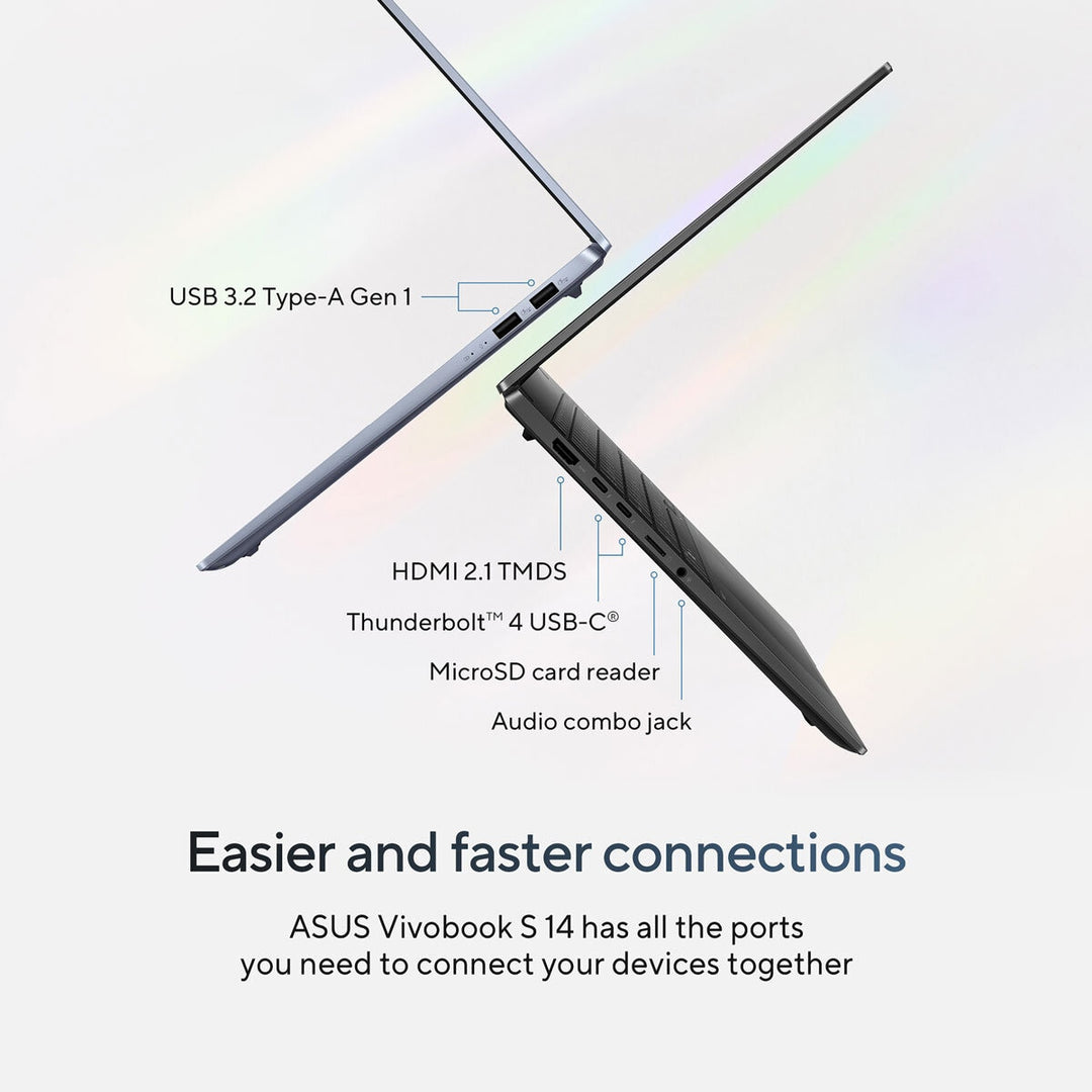 ASUS Vivobook S, Intel Core Ultra 7, 16GB RAM, 1TB SSD, 14 Inch OLED Laptop, S5406SA-QD006W