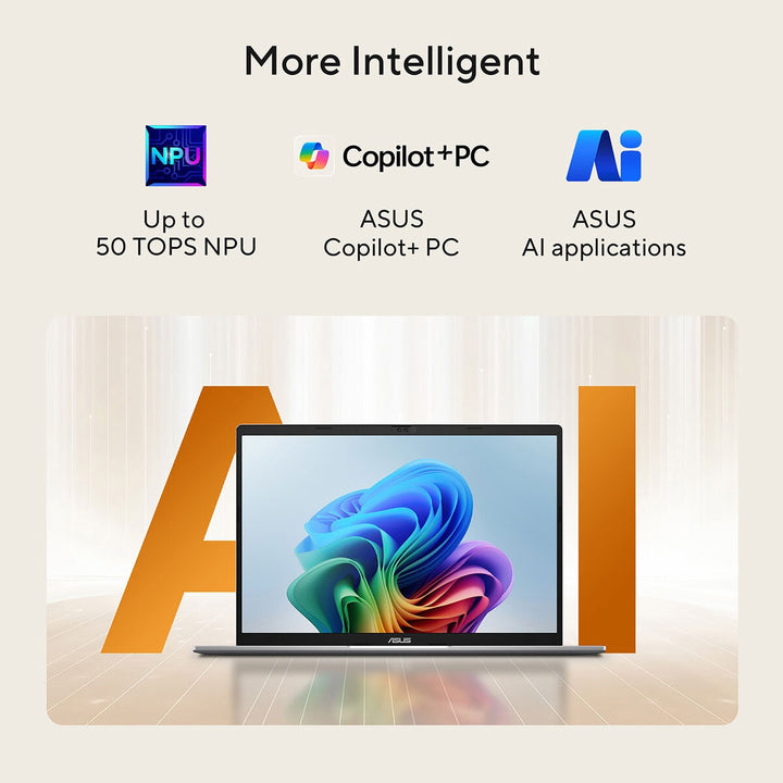 ASUS Vivobook S, AMD Ryzen AI 5, 16GB RAM, 1TB SSD, 16 Inch OLED Laptop, M3607KA-SH038W