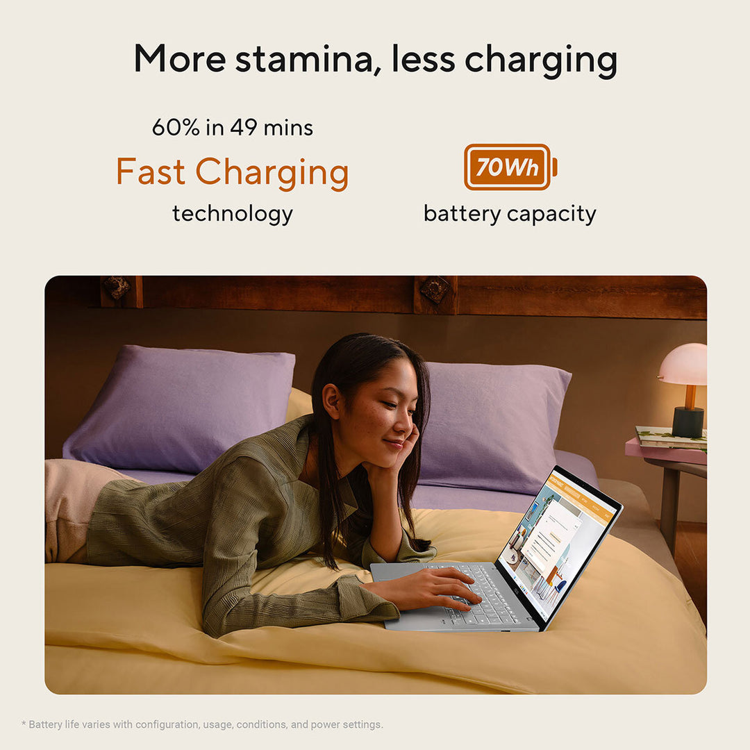 ASUS Vivobook S, AMD Ryzen AI 5, 16GB RAM, 1TB SSD, 16 Inch OLED Laptop, M3607KA-SH038W