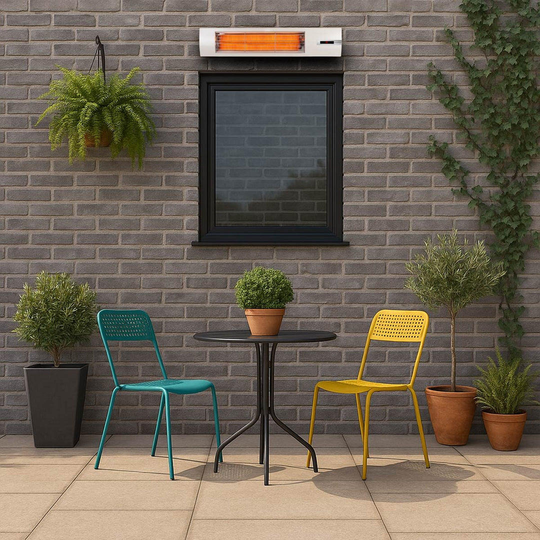 Veito Space S2500 Carbon Infrared Heater - White