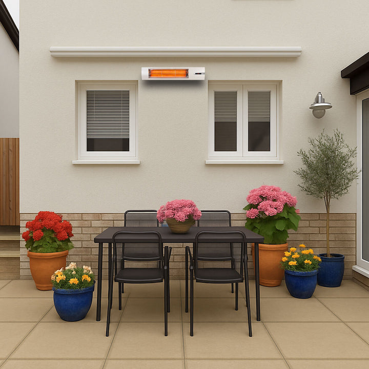 Veito Space S2500 Carbon Infrared Heater - White