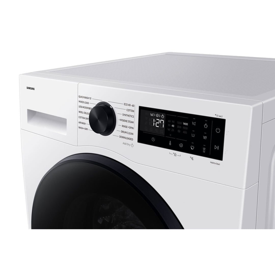 Samsung Series 5 WD90DG5B15BEEU 9/6kg Washer Dryer, D Rated in White