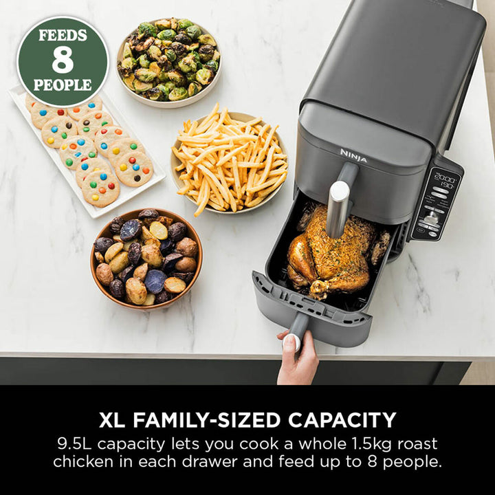 Ninja Double Stack XL 9.5L Air Fryer, SL400UK