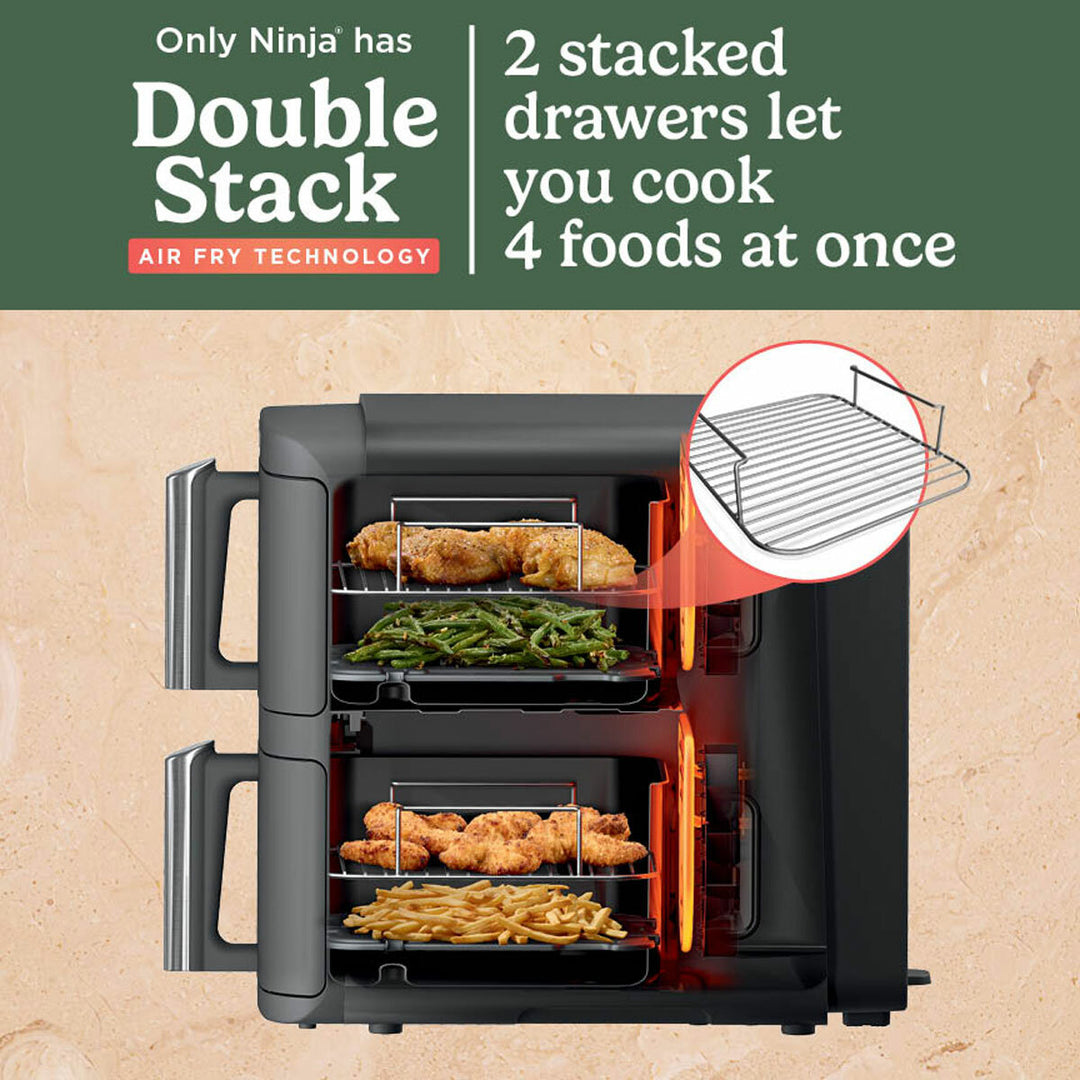 Ninja Double Stack XL 9.5L Air Fryer, SL400UK