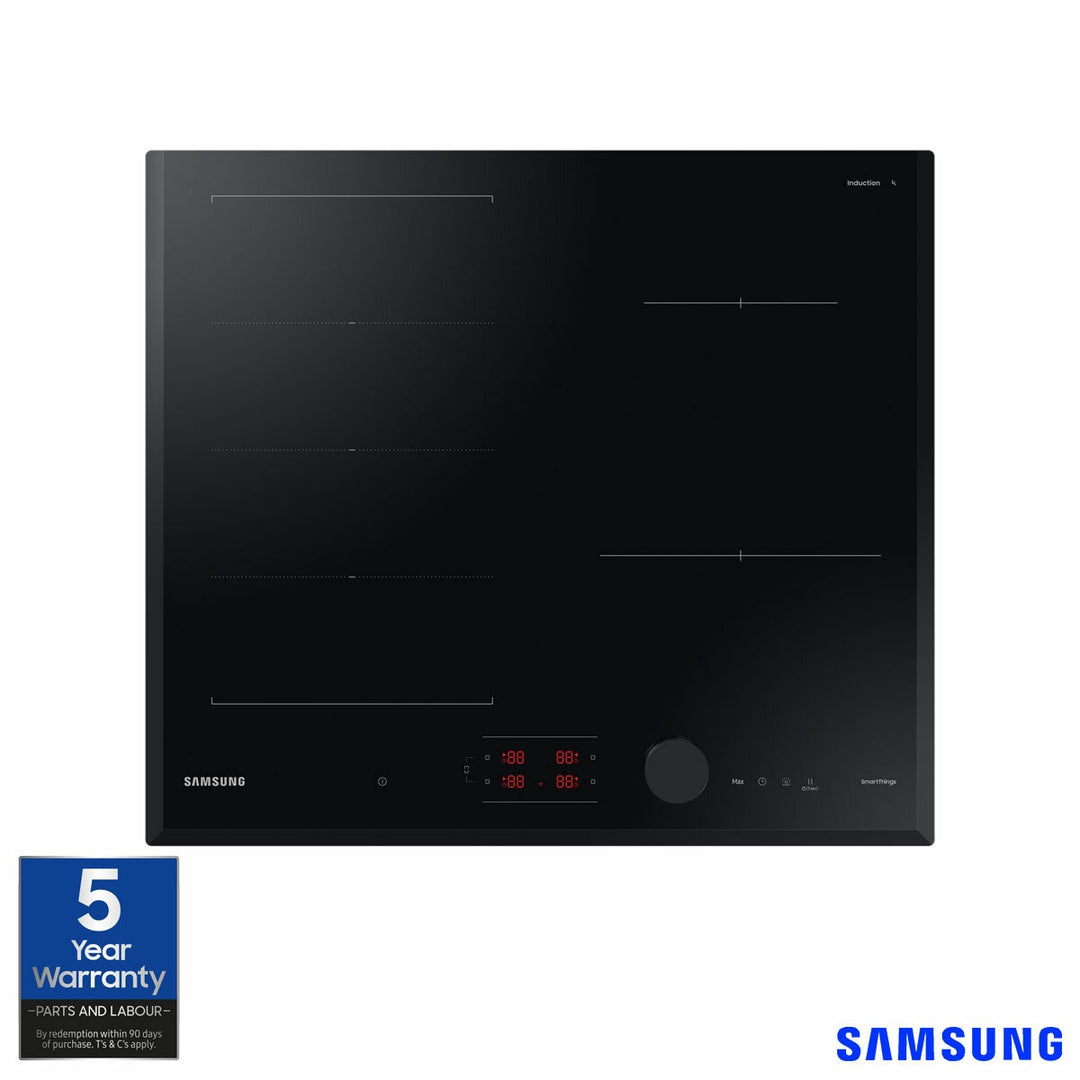 Samsung Series 6, Flex Zone Plus NZ64B6058KK/U1 Smart Induction Hob, in Black