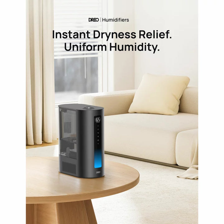 Dreo Smart Cool & Warm Ultrasonic Humidifier, DR-HHM003S-Black