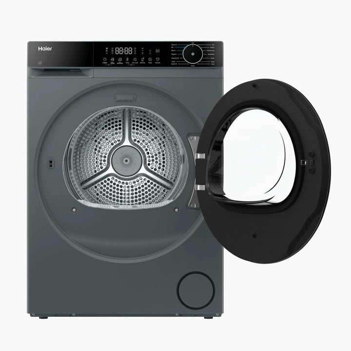 Haier HD100-D357GU1, 10kg Heat Pump Tumble Dryer, A++ Rated in Graphite