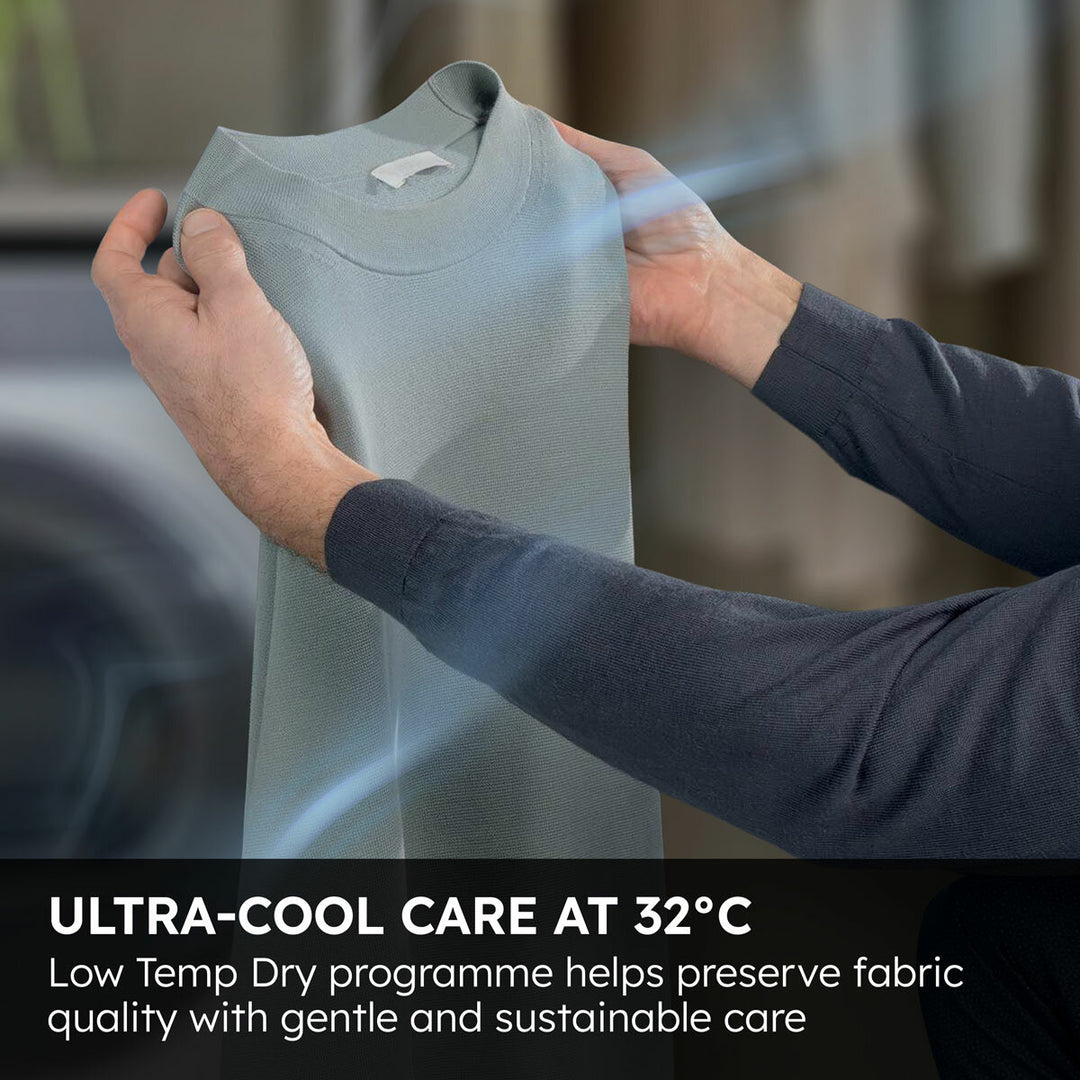 Haier HD100-D357GU1, 10kg Heat Pump Tumble Dryer, A++ Rated in Graphite