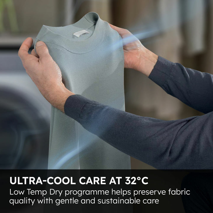 Haier HD100-D357GU1, 10kg Heat Pump Tumble Dryer, A++ Rated in Graphite